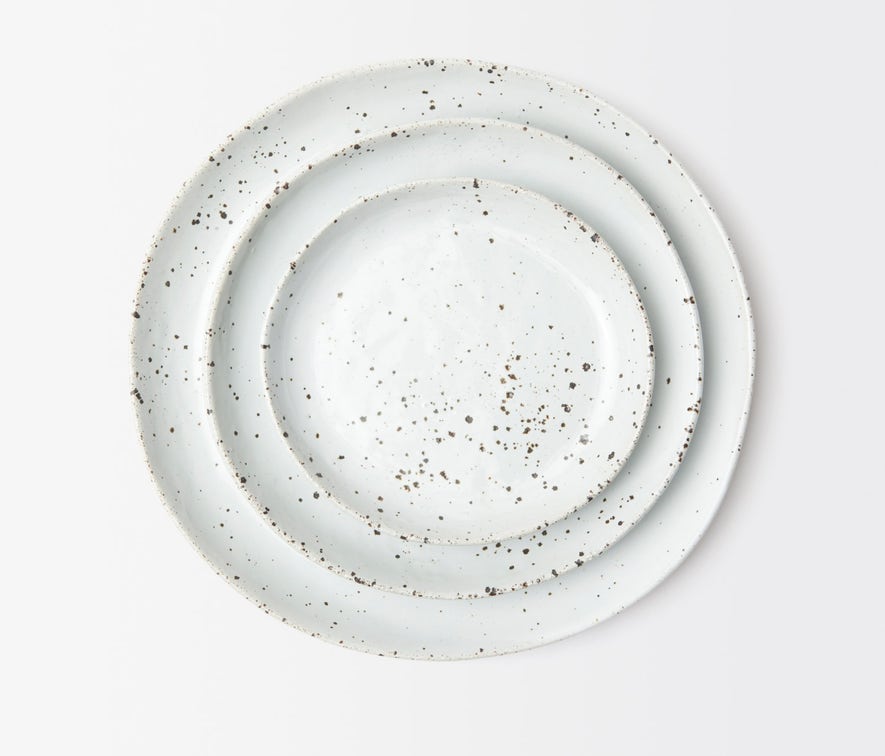 White Salt Glaze Dinnerware