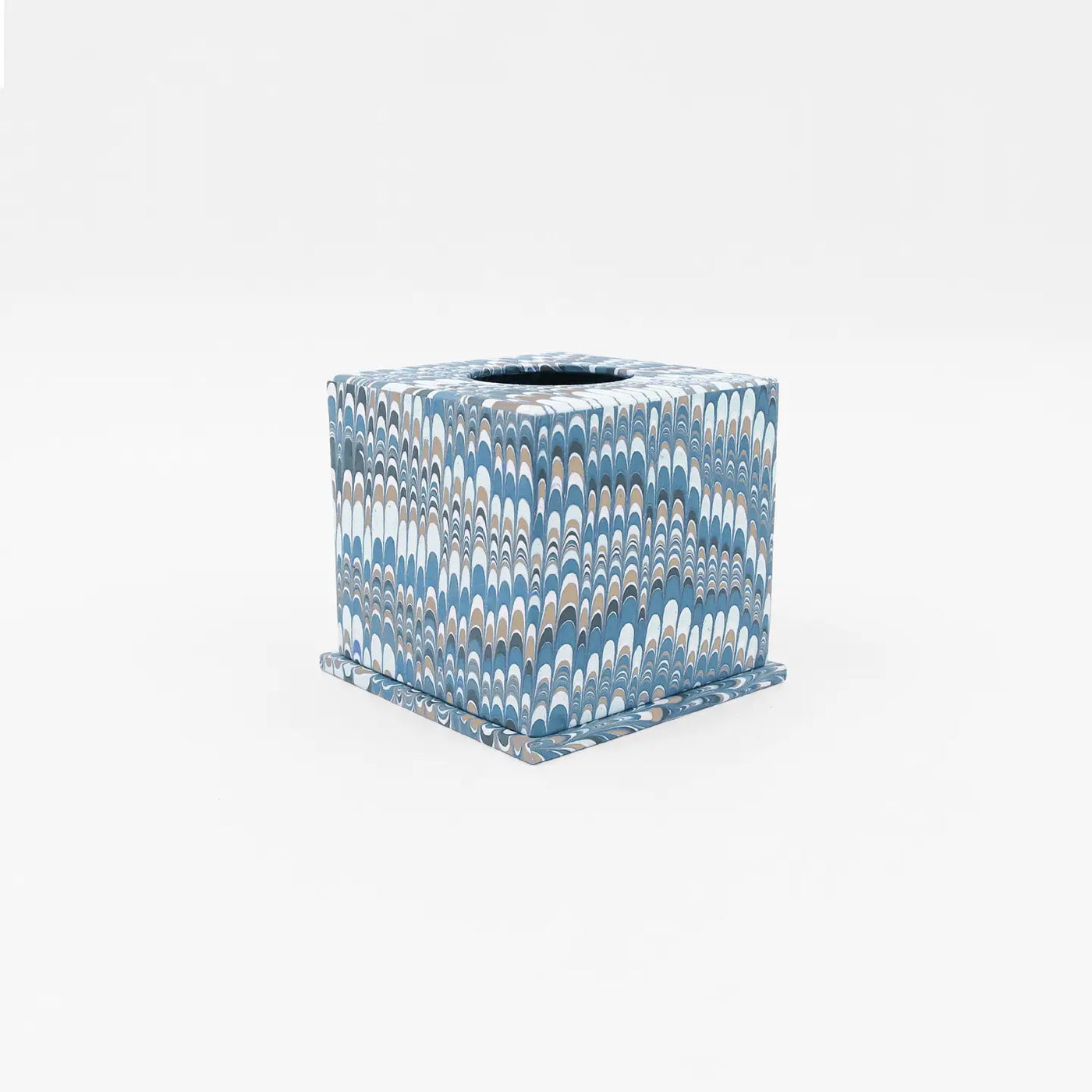 Marbled Tissue Box (Various Colors)