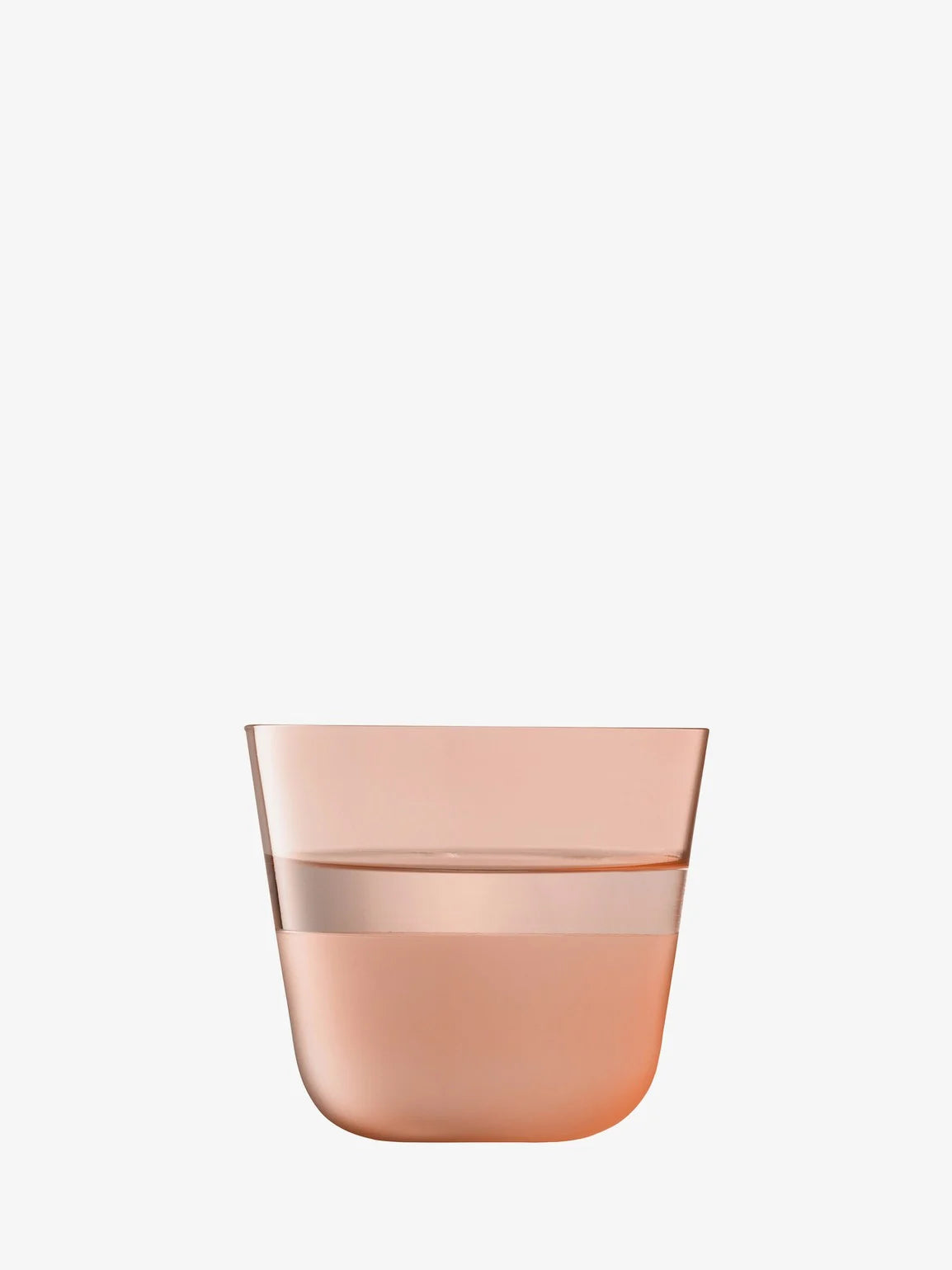 Arc Contrast Tumbler in Coral