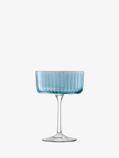 Gems Cocktail Glass in Blue (Set of 4)