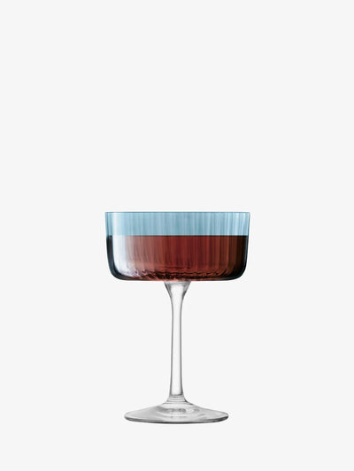 Gems Cocktail Glass in Blue (Set of 4)