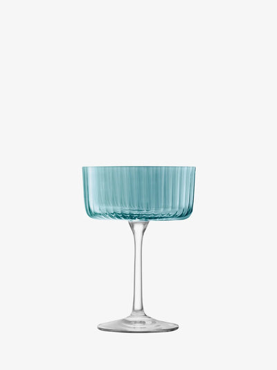 Gems Cocktail Glass in Blue (Set of 4)