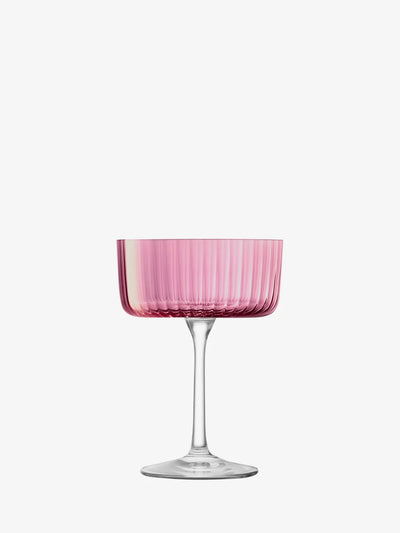 Gems Cocktail Glass in Pink (Set of 4)