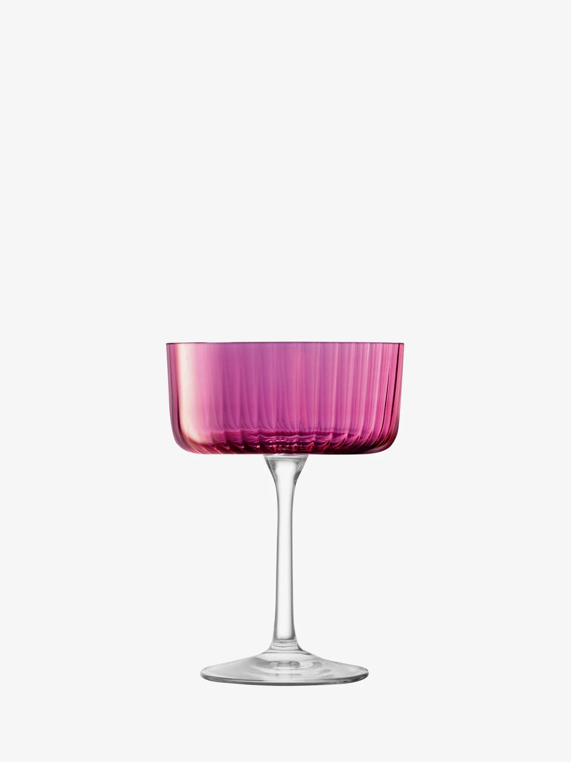 Gems Cocktail Glass in Pink (Set of 4)