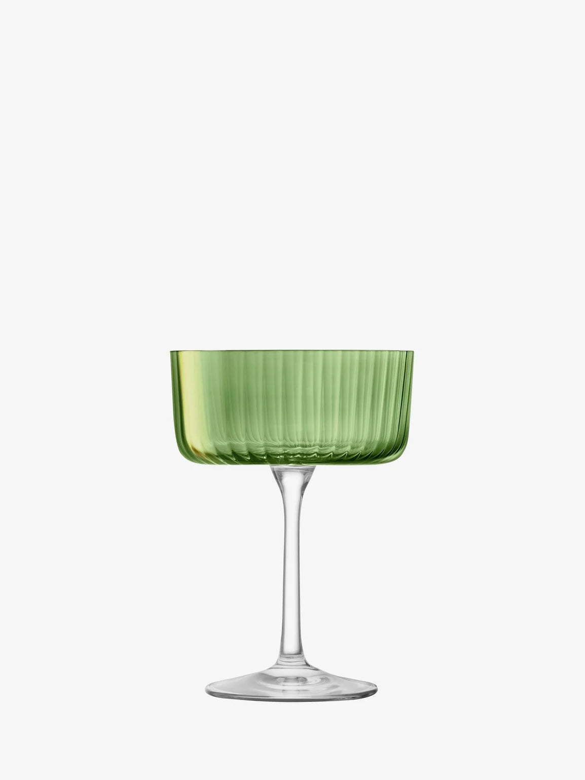 Gems Cocktail Glass in Green (Set of 4)