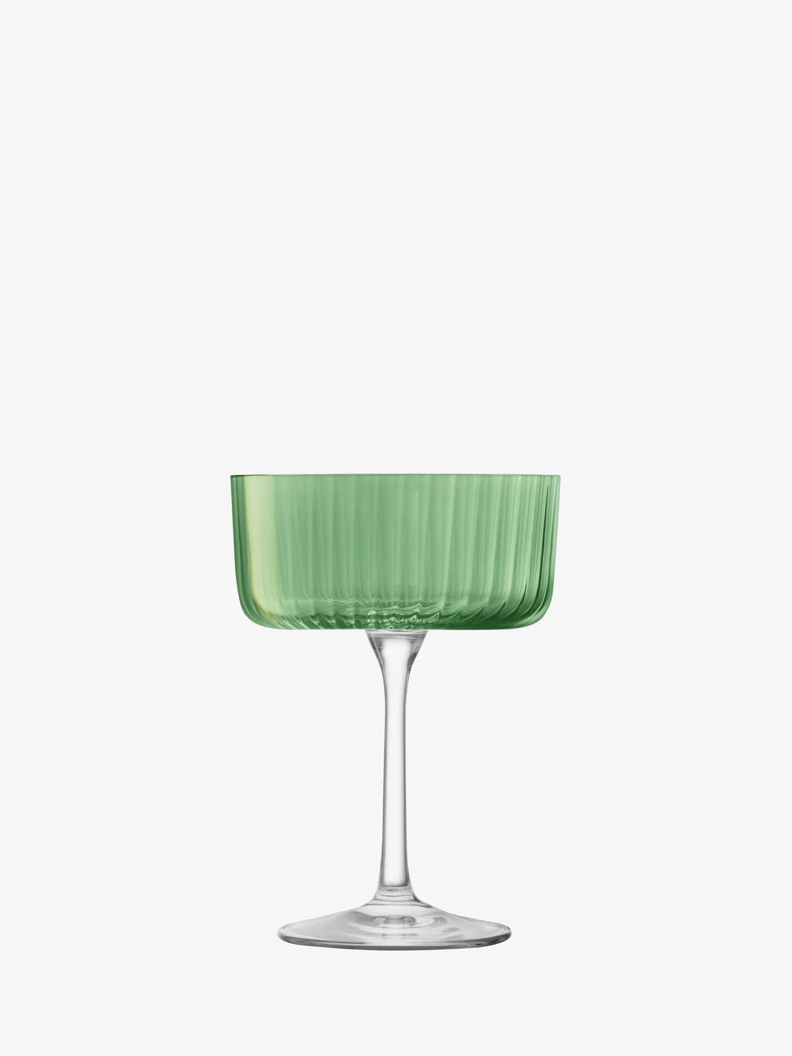 Gems Cocktail Glass in Green (Set of 4)