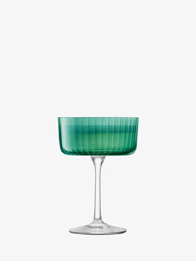 Gems Cocktail Glass in Green (Set of 4)