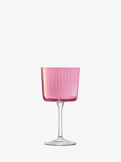 Gems Wine Glasses in Pink (set of 4)
