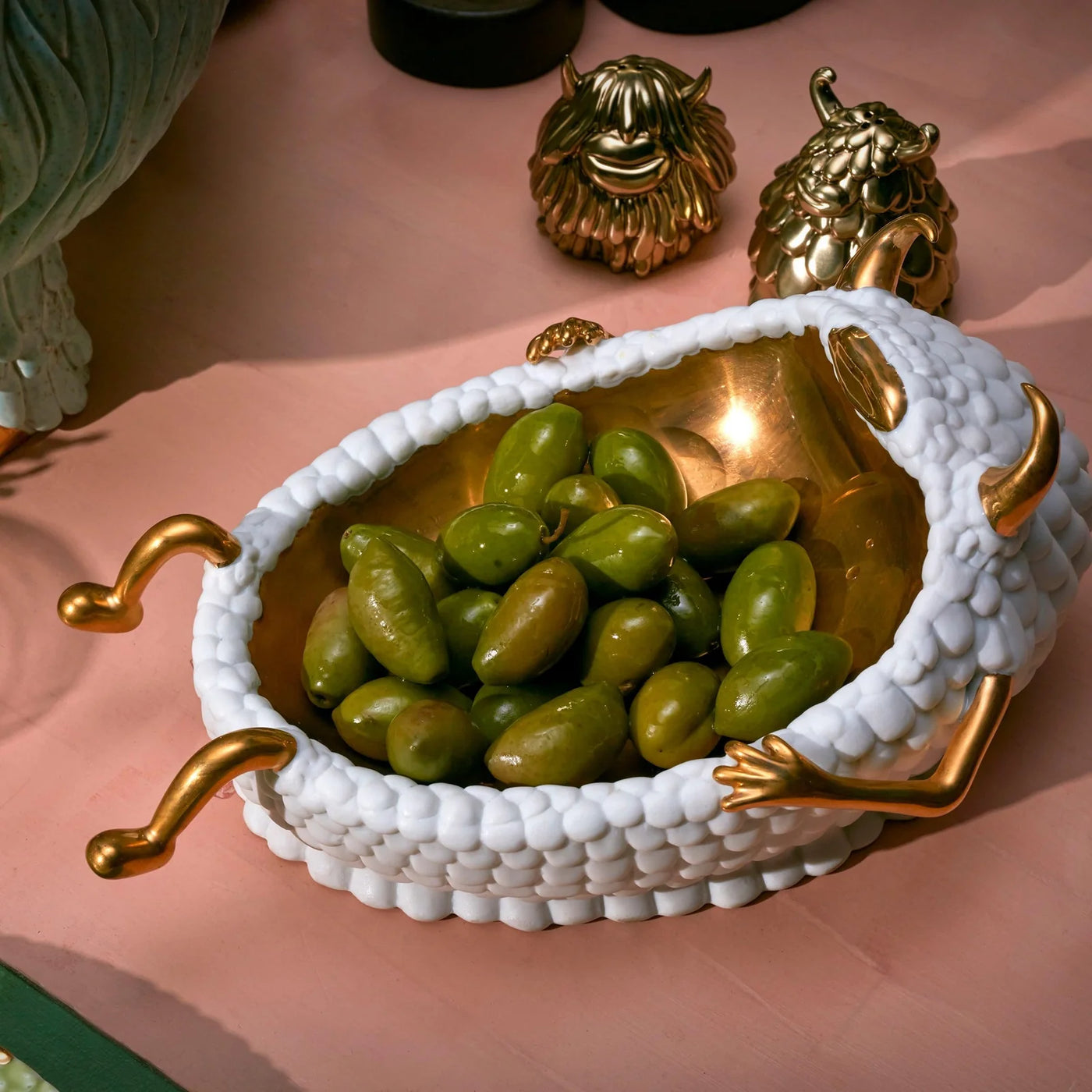 White Haas Lazy Susan Catchall