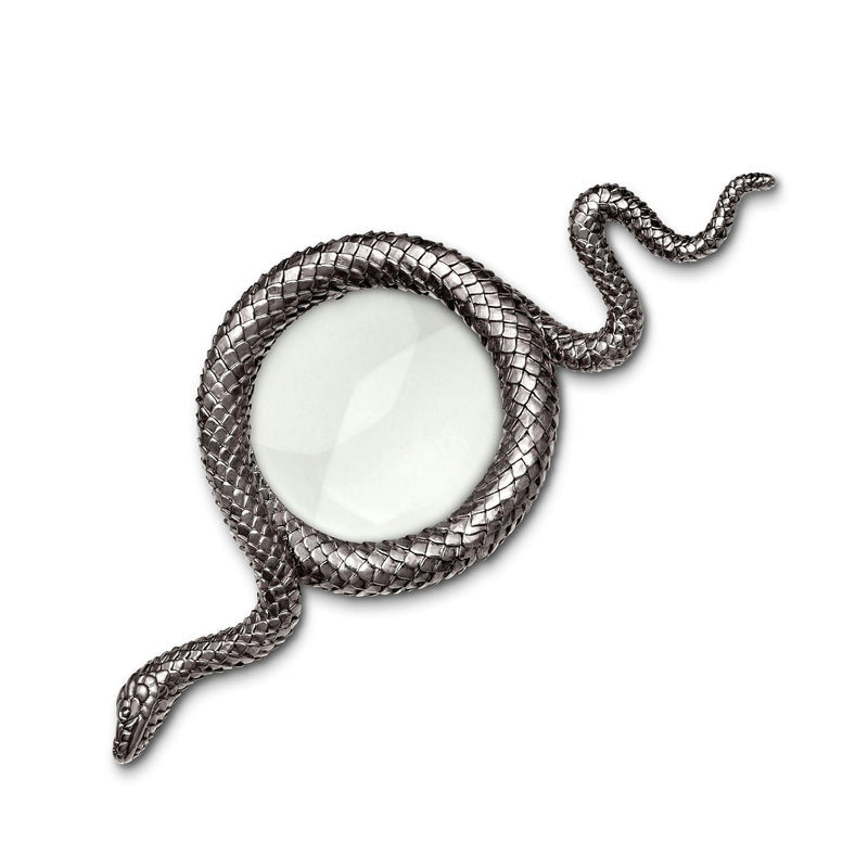 Silver Snake Magnifying Glass