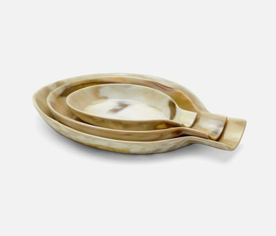 Natural Horn Spoon Rests (Various Colors)
