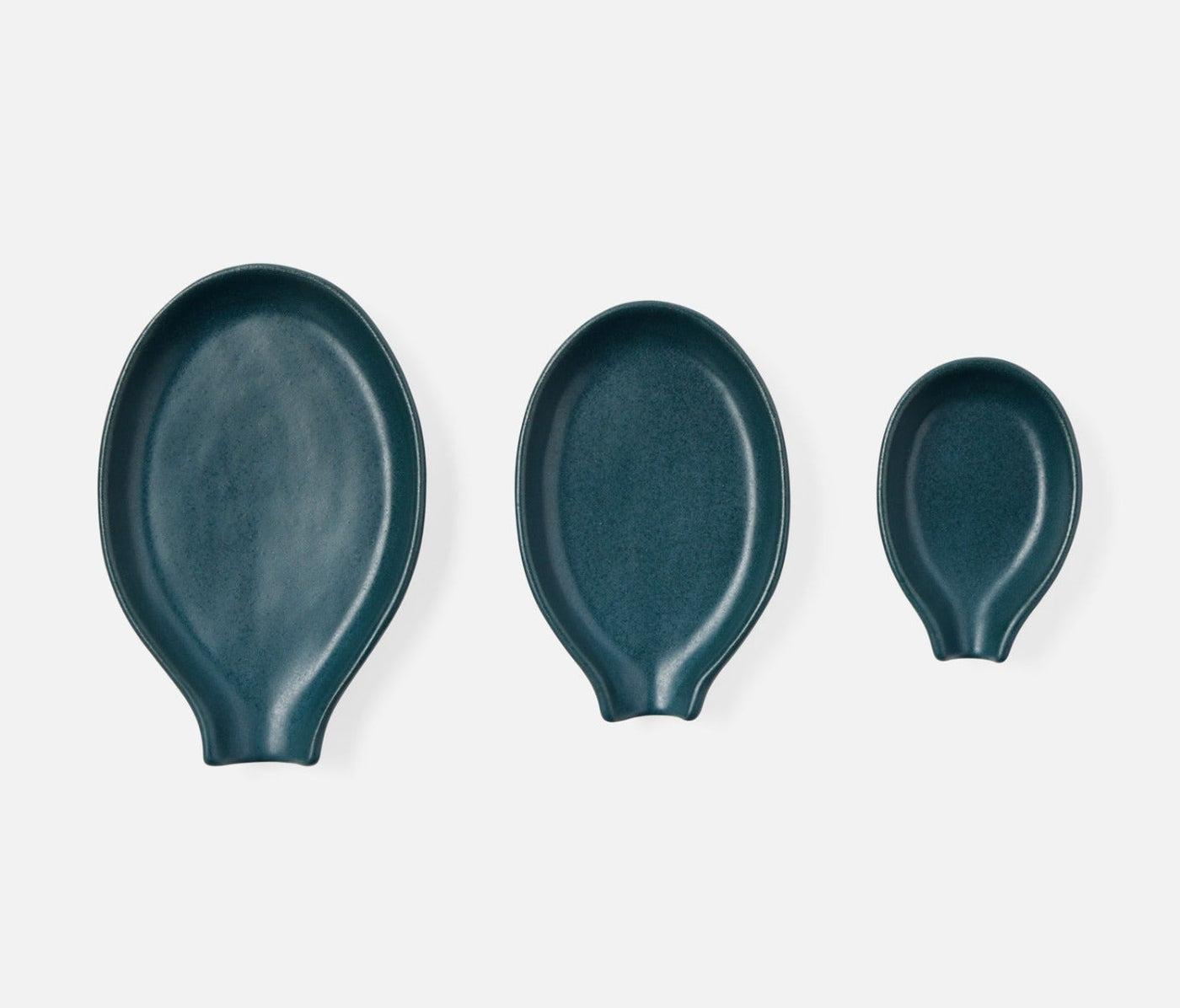 Midnight Teal Spoon Rest (Set of 3)