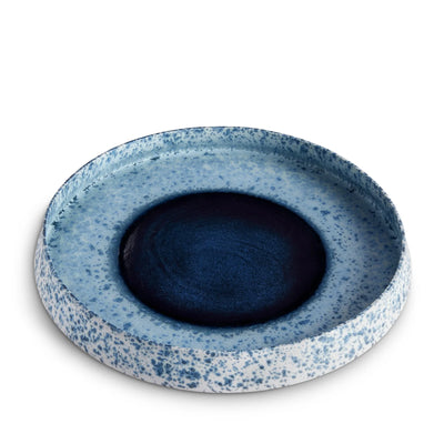 Indigo Terra Round Platter