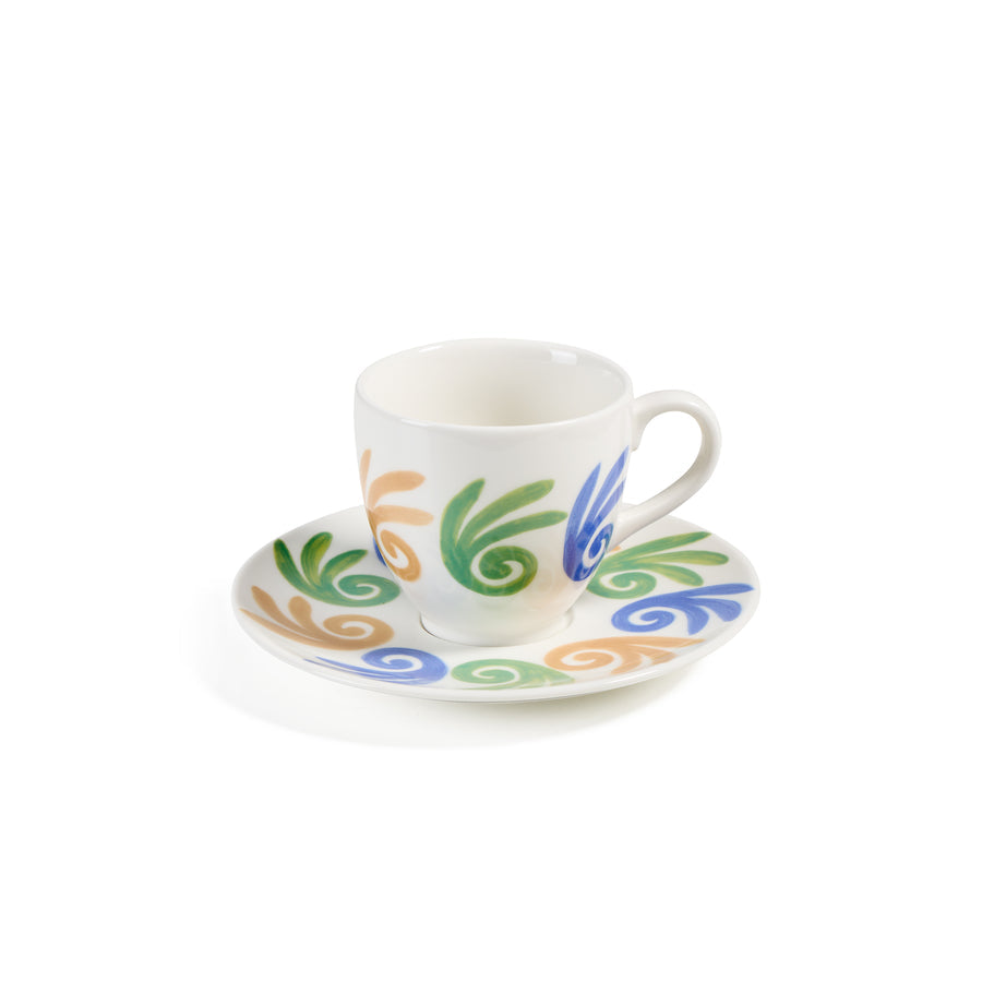 Gaia Tea Cup and Saucer (Various Colors)