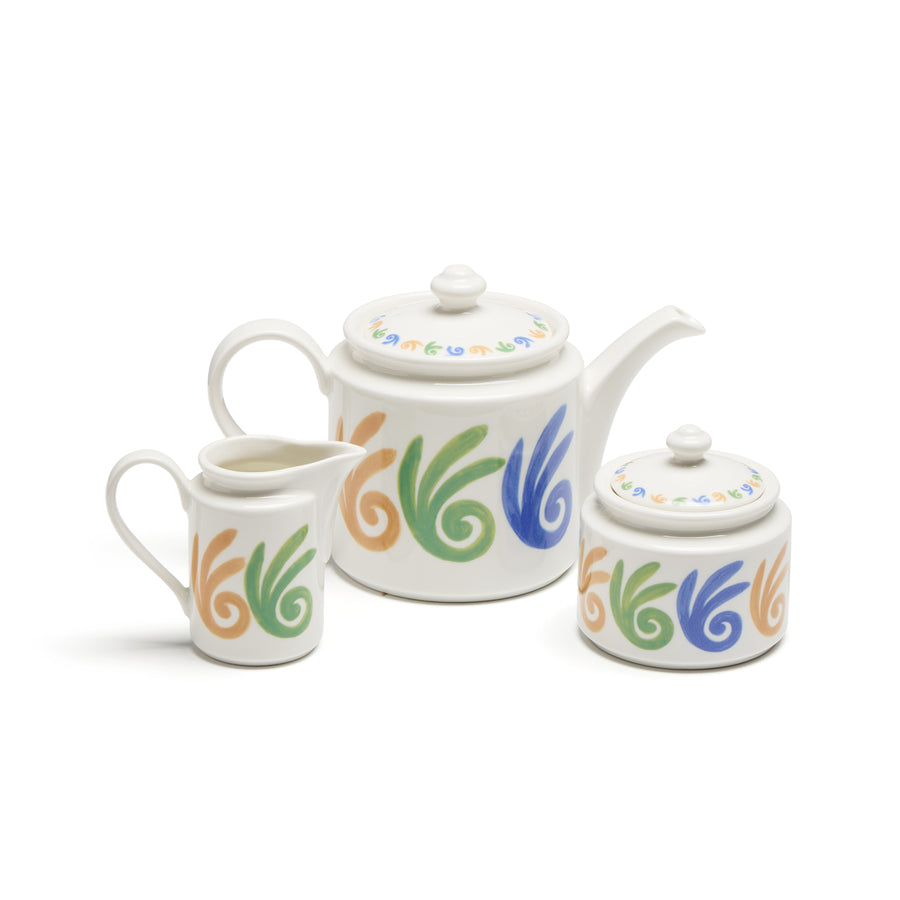 Gaia Tea Set in Ochra