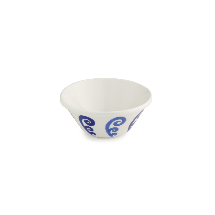 Peacock Cereal Bowl in Blue