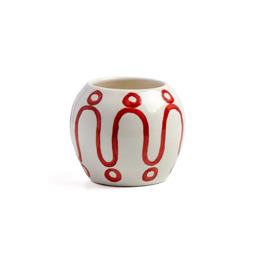 Cycladic Vases in Red