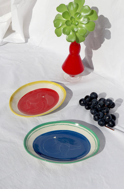 Friday Night Oval Plate (Various Colors)