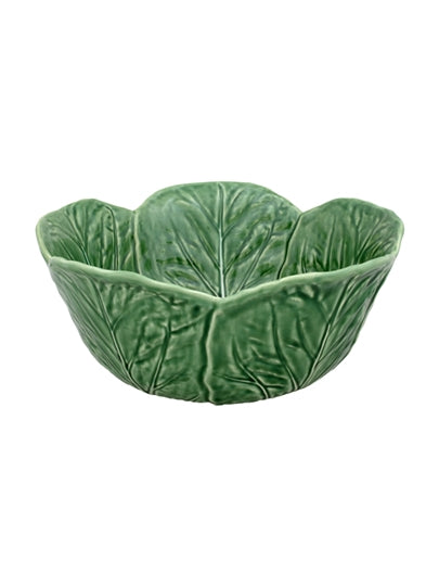 Green Cabbage Salad Serving Bowls