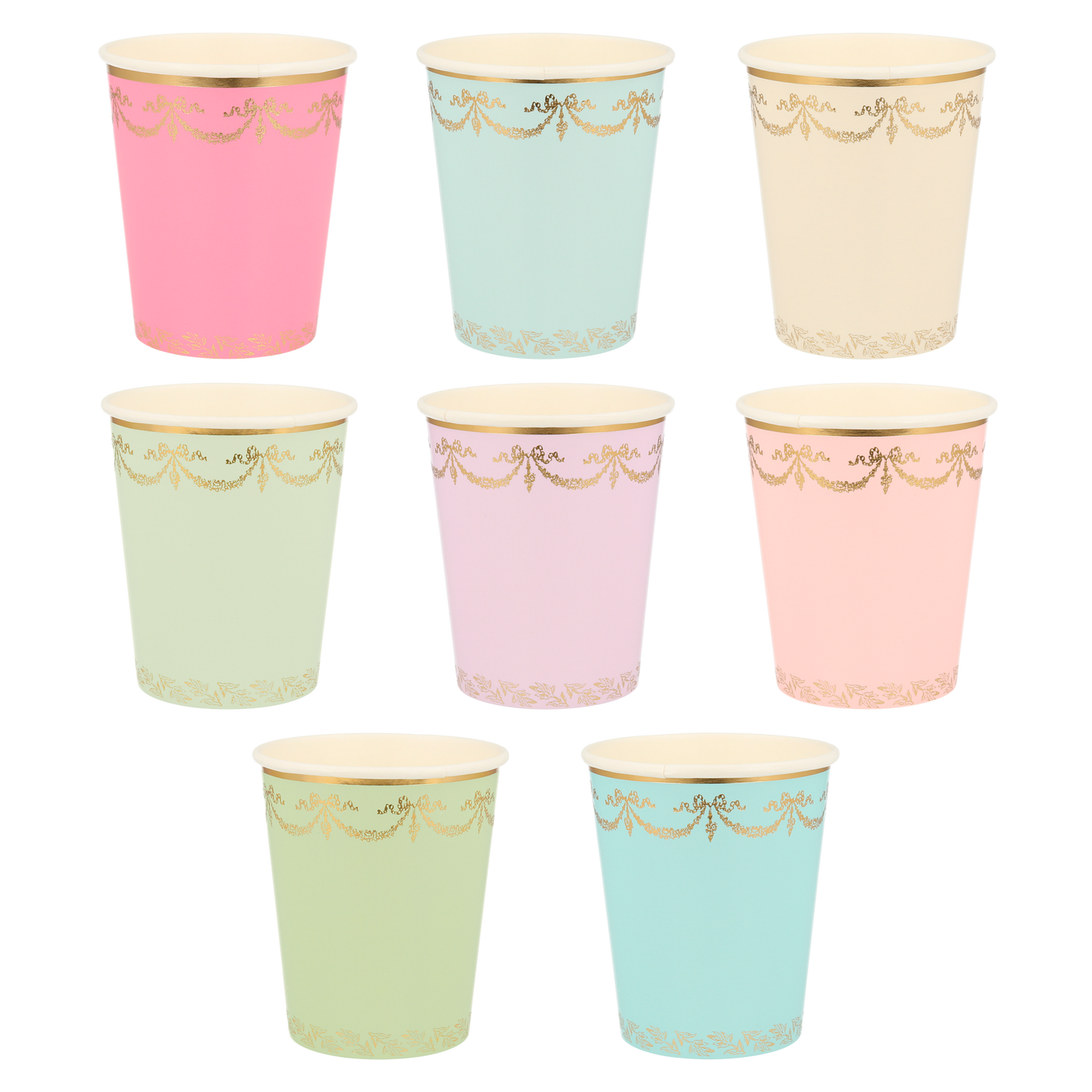 Laduree Paris Floral Cups