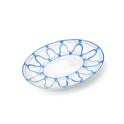 Serenity Serving Platter in Blue