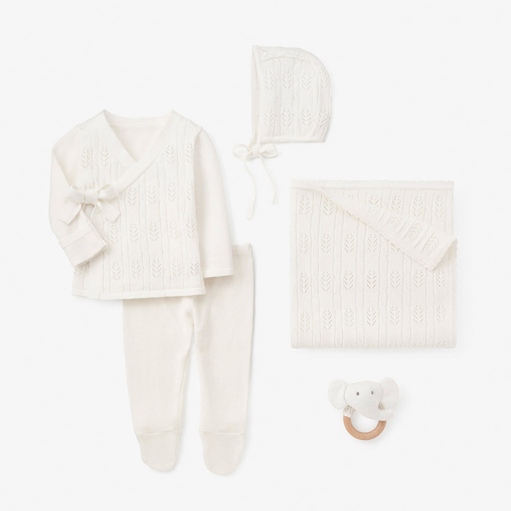 Baby Coming Home Outfit and Toy Gift Box