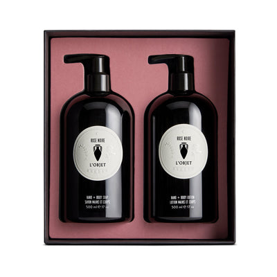 Rose Noire Soap + Lotion Gift Set