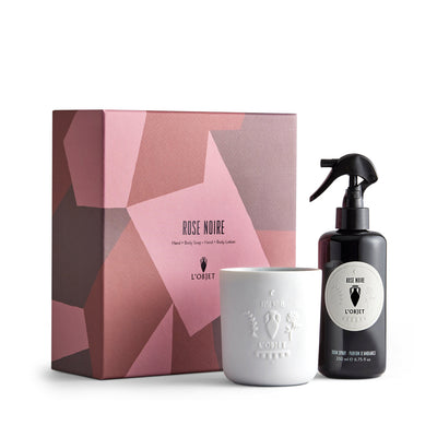 Rose Noire Room Spray + Candle Gift Set