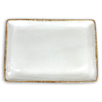 Gold Rectangular Platter