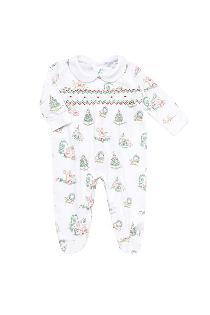 Christmas Baby Footie