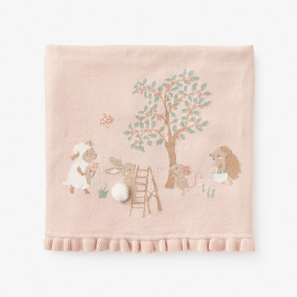 Garden Picnic Baby Blanket