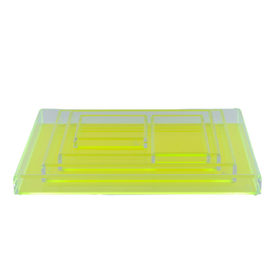 Square Tray in Green