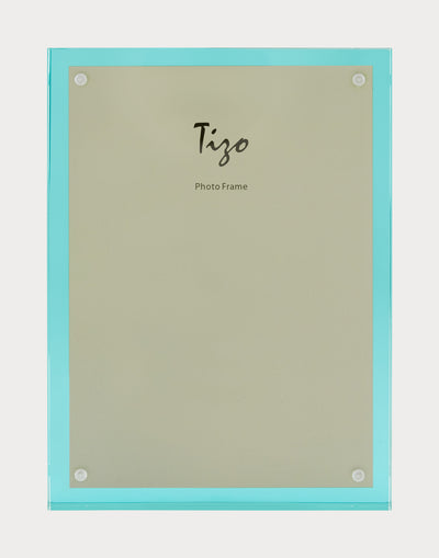 Turquoise Acrylic Frame (Various Sizes)
