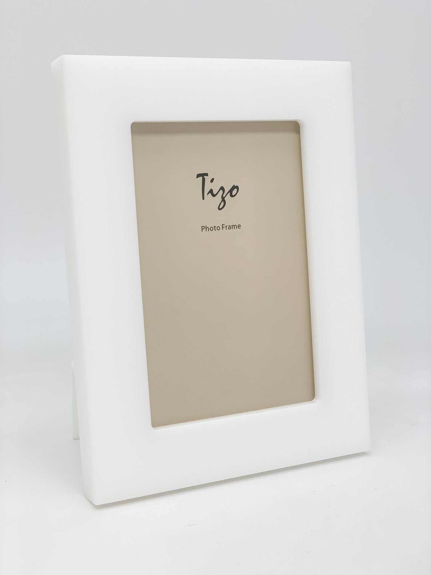 Solid White Acrylic Frame (Various Sizes)