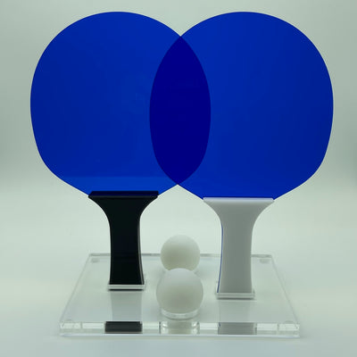 Acrylic Ping Pong Set (Various Colors)