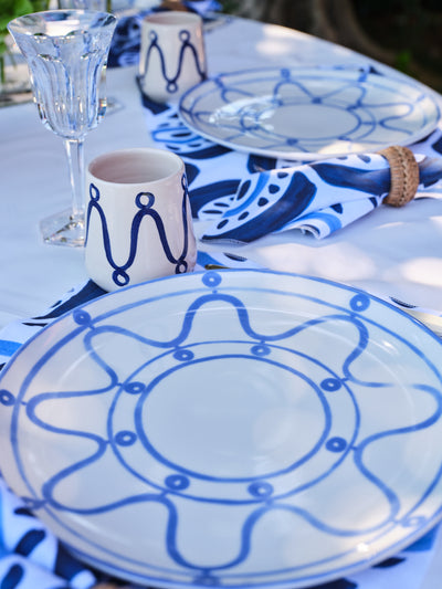 Serenity Dinner Plate in Blue