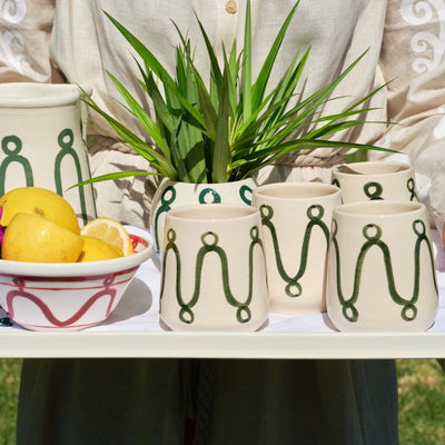 Patmos Cups in Green