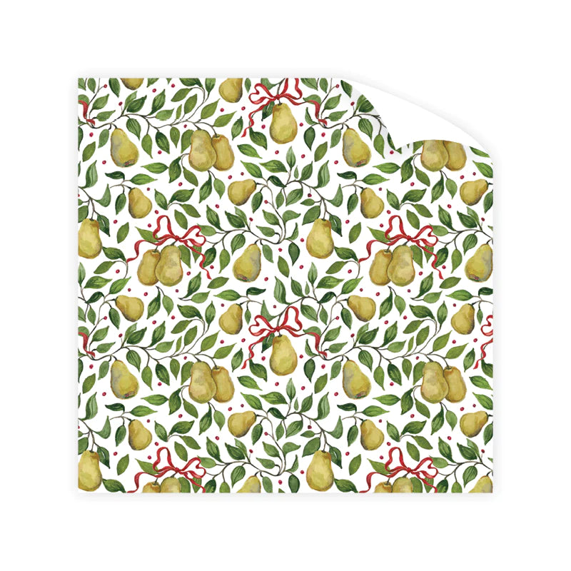 Golden Pear Wrapping Paper