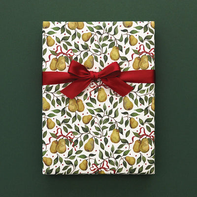 Golden Pear Wrapping Paper