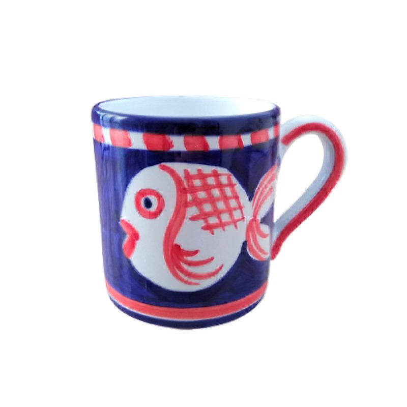 Ceramic Mug in Fish