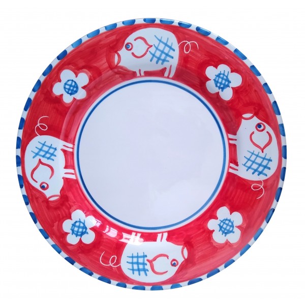 Ceramic Plate in Pig