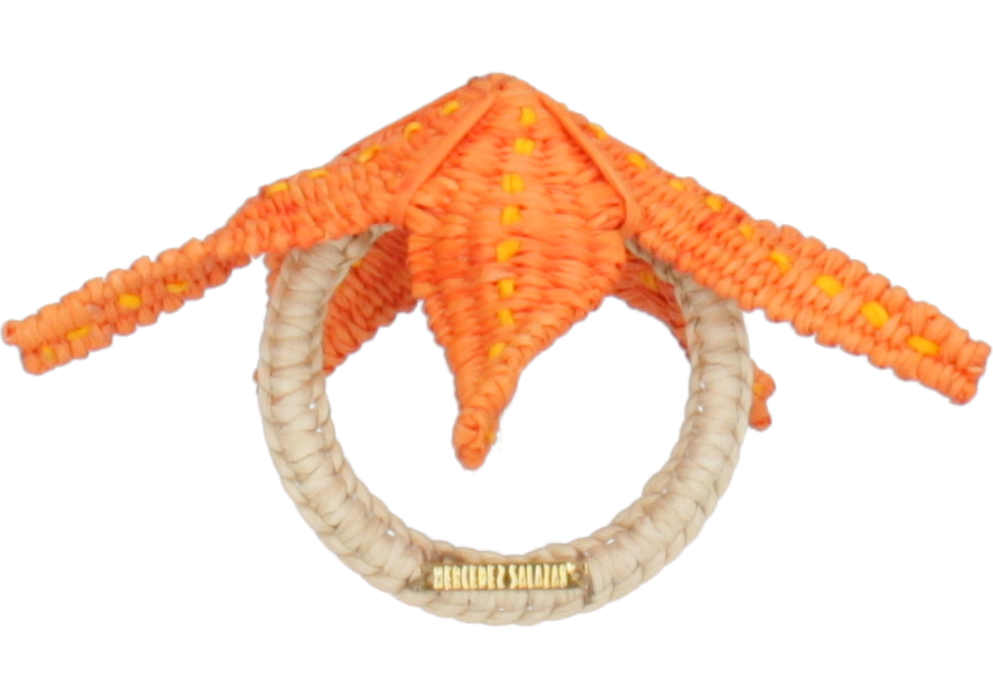 Orange Ocean Napkin Rings