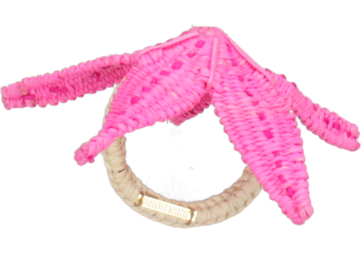 Pink Ocean Napkin Rings
