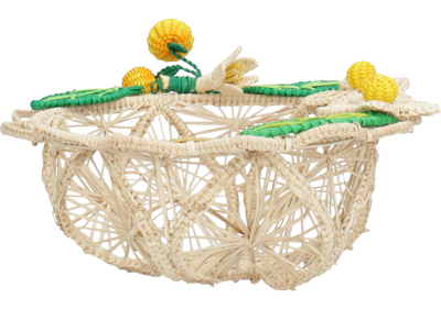 Mini Orange Market Bread Basket