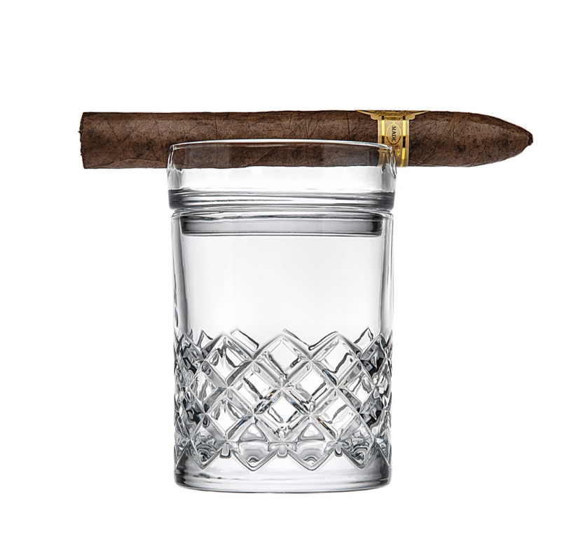 Whiskey & Cigar Glass