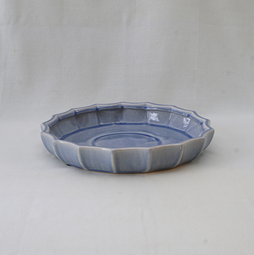 Tamara Centerpiece Bowl in Antique Blue
