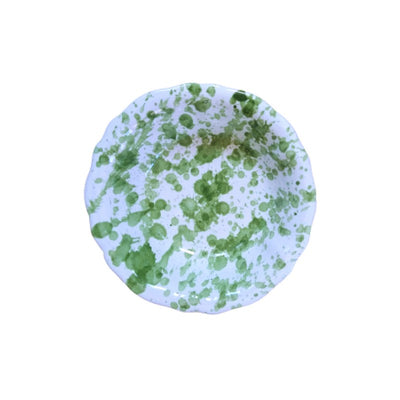 Splatter Cereal Bowl in Green