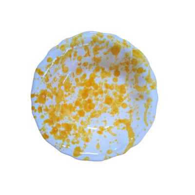 Splatter Cereal Bowl in Yellow
