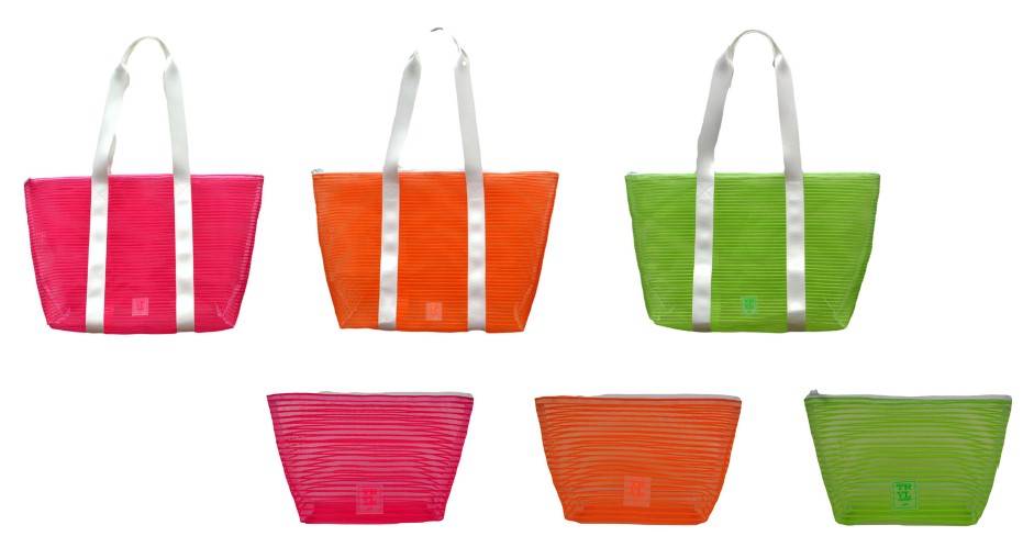 Neon Mesh Beach Bag Bundle (Various Colors)