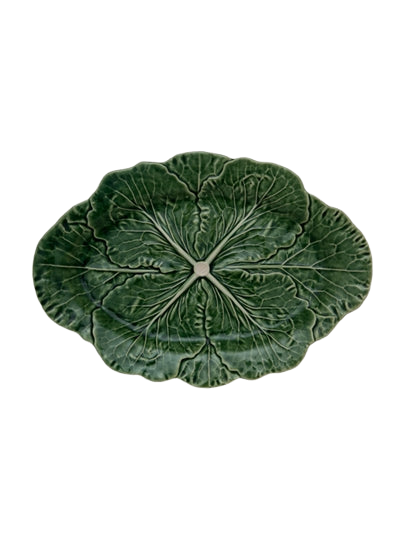 Green Cabbage Oval Platters